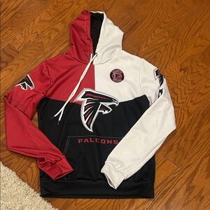 Atlanta Falcons Colorblock Hoodie